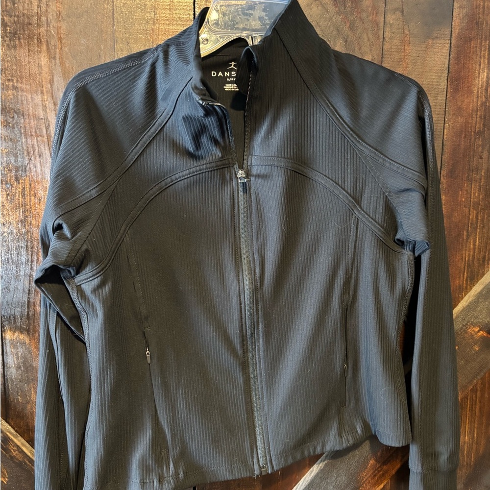 Danskin Women's Black Bomber Jacket